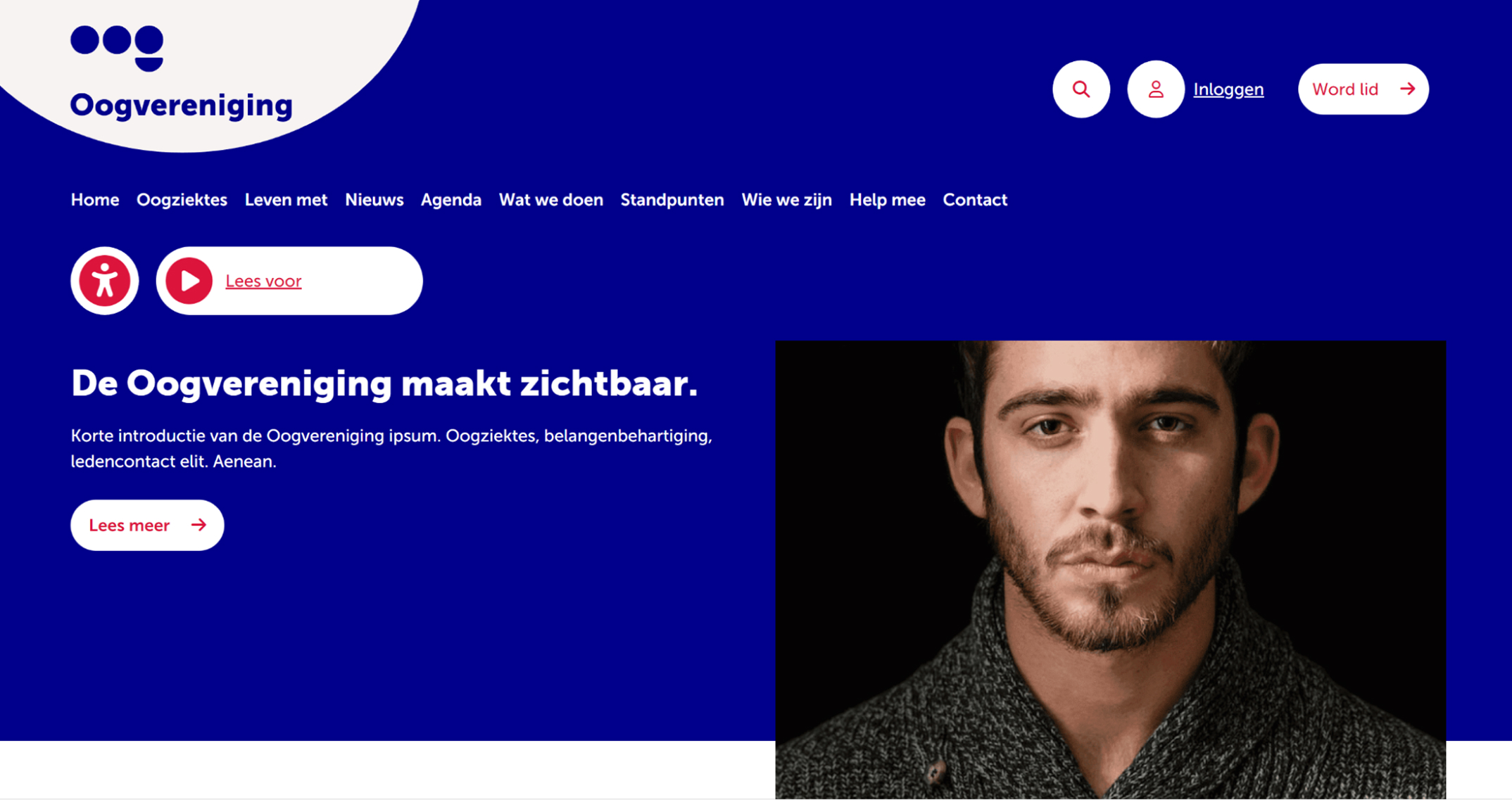 Website Oogvereniging