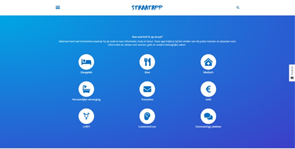 Website Straatapp